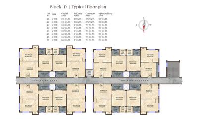 Project Image of 1050 Sq.ft 3 BHK Apartment / Flat for sale in New Town for Rs. 5100000
