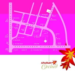 Project Image of 1600 Sq.ft 3 BHK Apartment / Flat for sale in Chandkheda for Rs. 8500000