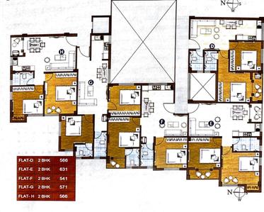 Project Image of 461.0 - 1081.0 Sq.ft 1 BHK Apartment for buy in CC Enclave