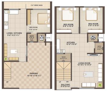 Shivanjali Row House Phase 2 Cluster Plan 1