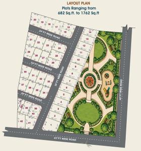 Project Image of 682.0 - 1762.0 Sq.ft Residential Plot Plot for buy in Falcon Serasa South Star