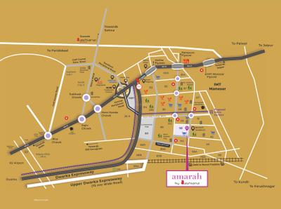 Project Image of 1000.0 - 1444.0 Sq.ft 3 BHK Apartment for buy in Amarah By Ashiana