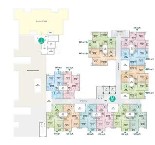 Project Image of 635.0 - 1552.0 Sq.ft 2 BHK Apartment for buy in Appaswamy The Bloomingdale