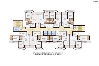 Project Image of 322.38 - 502.57 Sq.ft 1 BHK Apartment for buy in Dream Meadows
