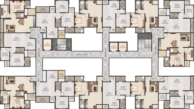 Project Image of 845 Sq.ft 2 BHK Apartment / Flat for sale in Charholi Budruk for Rs. 6100000
