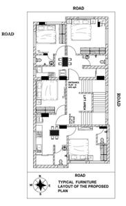 Project Image of 695.0 - 705.0 Sq.ft 2 BHK Apartment for buy in S Chatterjee Subh Labh Apartment