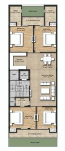 Project Image of 1260.0 - 1300.0 Sq.ft 4 BHK Builder Floor for buy in Vikrant Lavish Floors