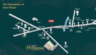 Project Image of 800.3 - 1999.61 Sq.ft Residential Plot Plot for buy in Harshit Platinum Green