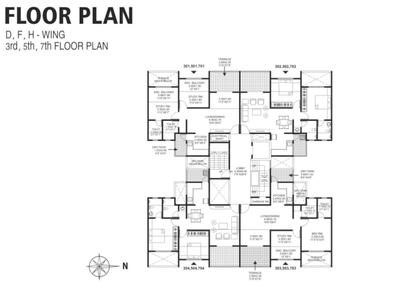 Project Image of 0.0 - 620.32 Sq.ft 2 BHK Apartment for buy in SSD Sai Pearl Phase 3