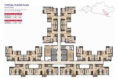 Project Image of 319.0 - 385.0 Sq.ft 1 BHK Apartment for buy in Dosti Greater Thane