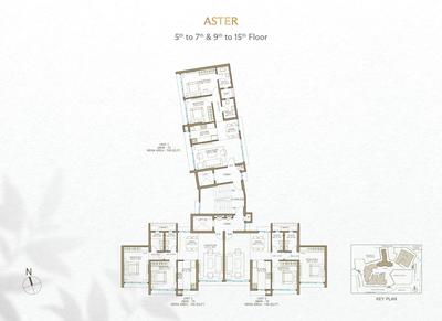 Project Image of 708.0 - 1536.0 Sq.ft 2 BHK Apartment for buy in Romell Espalier