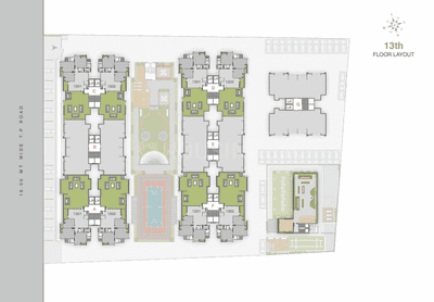 Project Image of 813.0 - 1090.0 Sq.ft 2 BHK Apartment for buy in Shree Siddheshwar Helicon