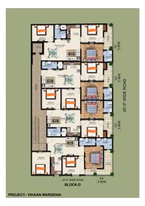 Project Image of 1100.0 - 1650.0 Sq.ft 2 BHK Apartment for buy in Vihaan Wardania