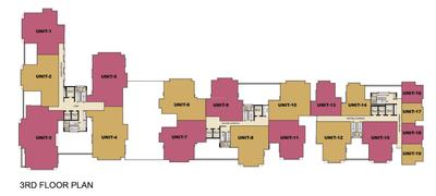Project Image of 1577 Sq.ft 3 BHK Apartment / Flat for sale in Jamsaut for Rs. 13089000
