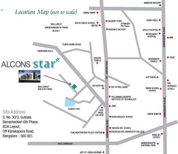 Project Image of 850.0 - 1210.0 Sq.ft 1 BHK Apartment for buy in Alcons Star