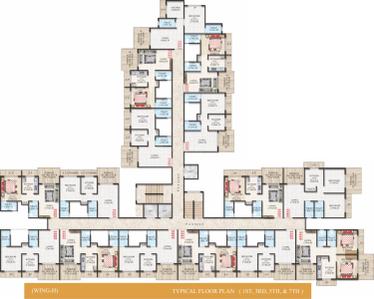 Project Image of 343.0 - 443.0 Sq.ft 1 BHK Apartment for buy in Soham Precious Harmony