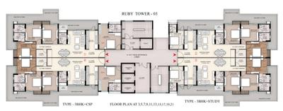 Project Image of 2249.0 - 2658.0 Sq.ft 3 BHK Apartment for buy in Sawasdee Heights