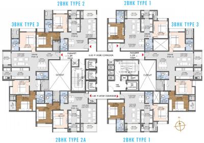 Project Image of 830.0 - 2651.0 Sq.ft 2 BHK Apartment for buy in Krishvi Statura