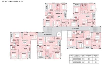 Project Image of 1055.0 - 1231.0 Sq.ft 3 BHK Apartment for buy in Harshpriya RN Signature