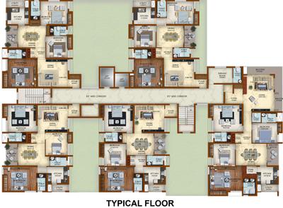Project Image of 1337.0 - 3102.0 Sq.ft 2 BHK Apartment for buy in Arima Legend Phase 1
