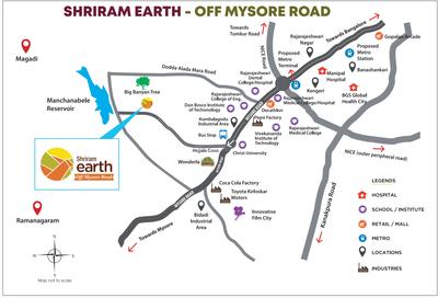 Project Image of 2060.0 - 2345.0 Sq.ft Residential Plot Plot for buy in Shriram Earth