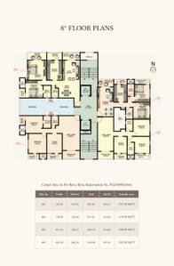 Project Image of 716.02 - 1056.51 Sq.ft 2 BHK Apartment for buy in ATK Maya Apartment