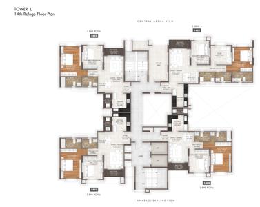 Project Image of 361.11 - 1660.0 Sq.ft 1 RK Apartment for buy in Gera World Of Joy 