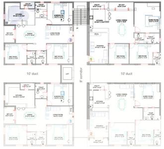 Project Image of 1710.0 - 1800.0 Sq.ft 3 BHK Apartment for buy in Srinilaya Anitha Avenue