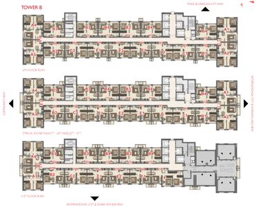 Project Image of 624.31 - 937.11 Sq.ft 1 BHK Apartment for buy in Nakheel Dragon Towers