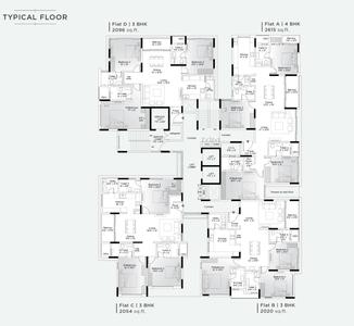 Project Image of 2020.0 - 2615.0 Sq.ft 3 BHK Apartment for buy in Appaswamy Navasuja