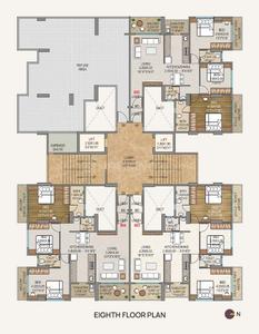 Project Image of 775.32 - 793.73 Sq.ft 2 BHK Apartment for buy in Ambika Harmony