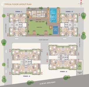 Project Image of 1214.0 - 2646.0 Sq.ft 3 BHK Apartment for buy in Shyama Serene