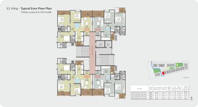 Project Image of 520.44 - 870.59 Sq.ft 2 BHK Apartment for buy in Majestique Towers East Phase 1