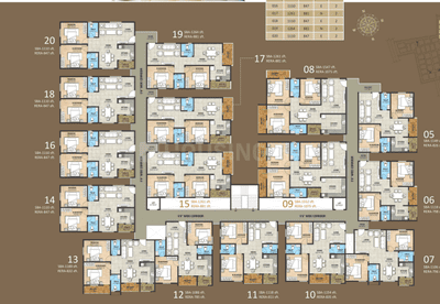 Project Image of 1081.0 - 1639.0 Sq.ft 2 BHK Apartment for buy in Nava Vaibhava