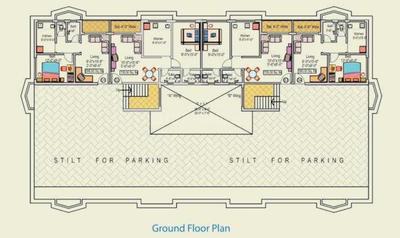 Project Image of 360.0 - 820.0 Sq.ft 1 RK Apartment for buy in S.P. Nilkshada Nivas