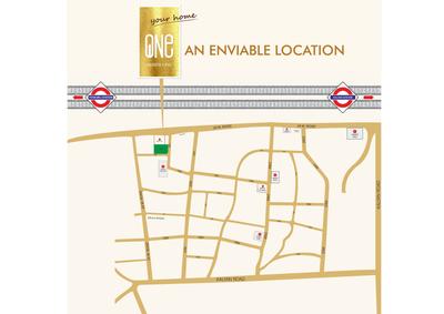 Project Image of 435.51 - 657.35 Sq.ft 1 BHK Apartment for buy in Amber One