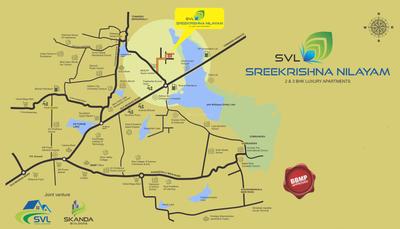 SVL Sreekrishna Nilayam Location Plan 1