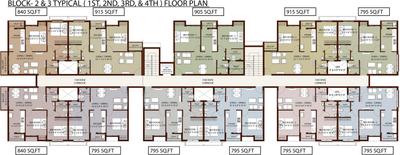 Project Image of 770.0 - 1550.0 Sq.ft 1 BHK Apartment for buy in Arun Four Greens Block 3