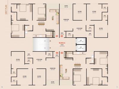 Project Image of 0.0 - 868.97 Sq.ft 3 BHK Apartment for buy in Karm Homes