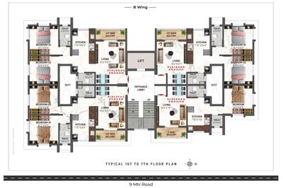 Project Image of 623.0 - 1082.0 Sq.ft 1 BHK Apartment for buy in Sumit Heritage