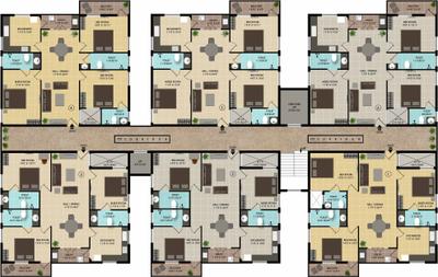 Project Image of 998.0 - 1146.0 Sq.ft 2 BHK Apartment for buy in Serene Rose
