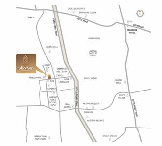 Project Image of 1350.0 - 2380.0 Sq.ft 3 BHK Apartment for buy in Sky Vista Residency