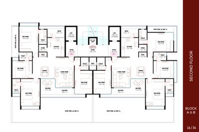 Project Image of 1191.78 - 1205.67 Sq.ft 3 BHK Apartment for buy in Parth The Amore