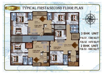 Project Image of 1065.0 - 1860.0 Sq.ft 2 BHK Apartment for buy in HP Signature Flats