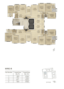 Project Image of 456.0 - 1051.0 Sq.ft 1 BHK Apartment for buy in Kolte Patil Jai Vijay
