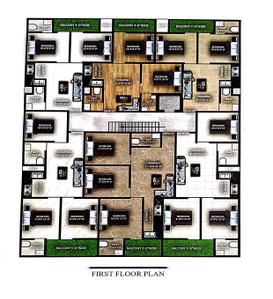 Project Image of 950.0 - 1400.0 Sq.ft 2 BHK Builder Floor for buy in Vaishno Aarush Homes