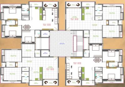 Project Image of 0.0 - 1290.0 Sq.ft 3 BHK Apartment for buy in MMB Seven Hill