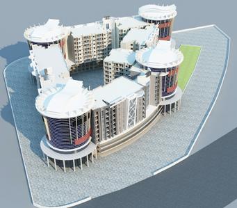 Project Image of 633.0 - 1239.0 Sq.ft 1 BHK Studio Apartment for buy in Asia Pacific The Jewel