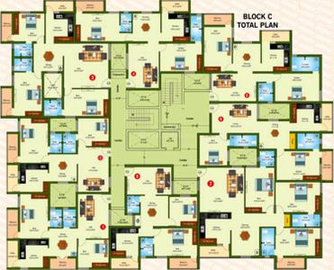 Project Image of 1065.0 - 1688.0 Sq.ft 2 BHK Apartment for buy in Sree Daksha Thvisha