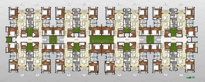Project Image of 1142.0 - 1174.0 Sq.ft 2 BHK Apartment for buy in Indus The Metropolitan
